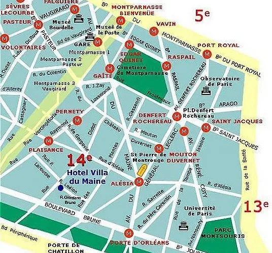 Du Maine 2* Paris